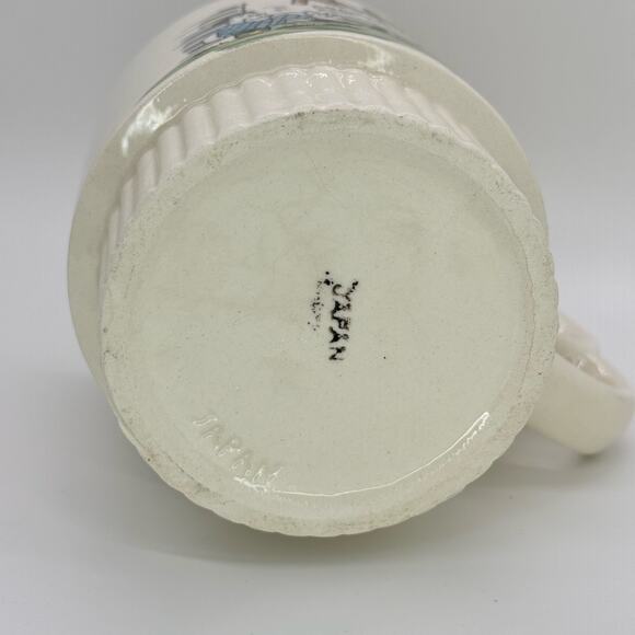 VTG MAW! Come git yer coffee! Coffee mug rare handle EUC Japan - Picture 3 of 10